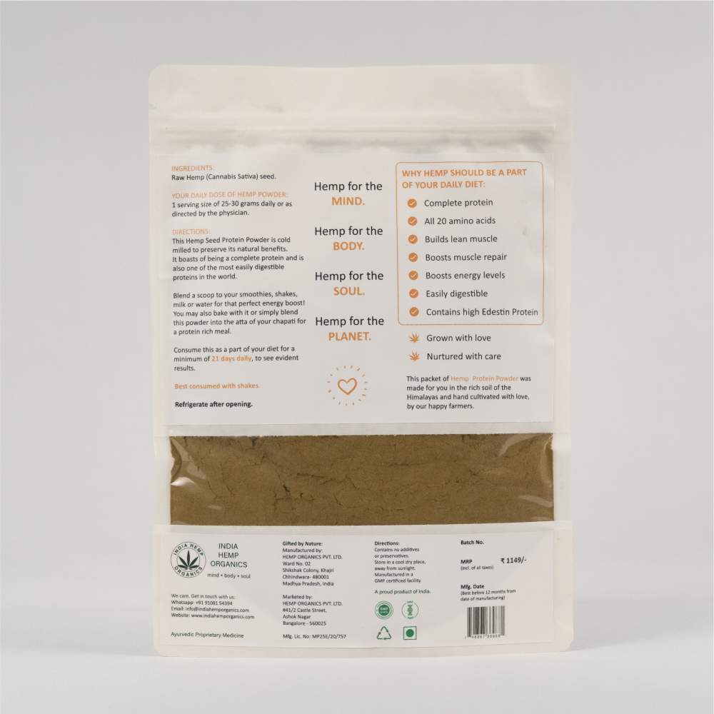 India Hemp Organics Hemp Protein Powder for Pets