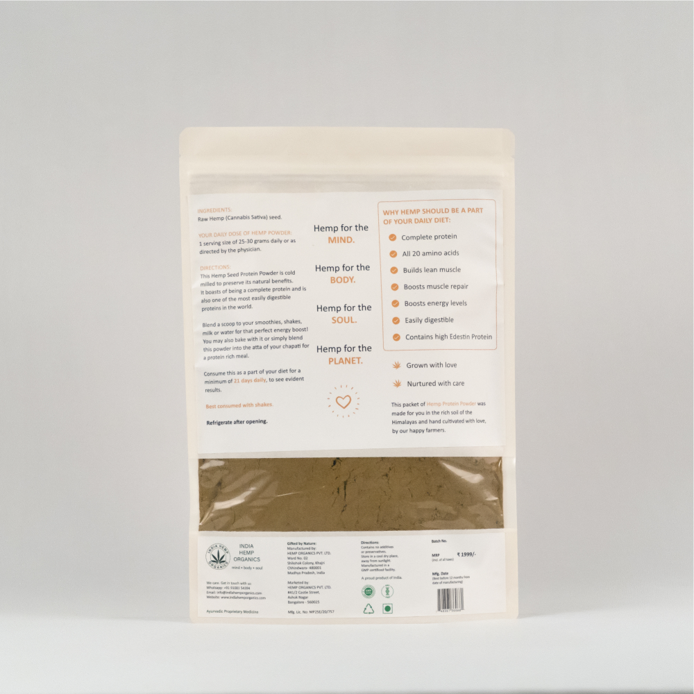 India Hemp Organics Hemp Protein Powder for Pets
