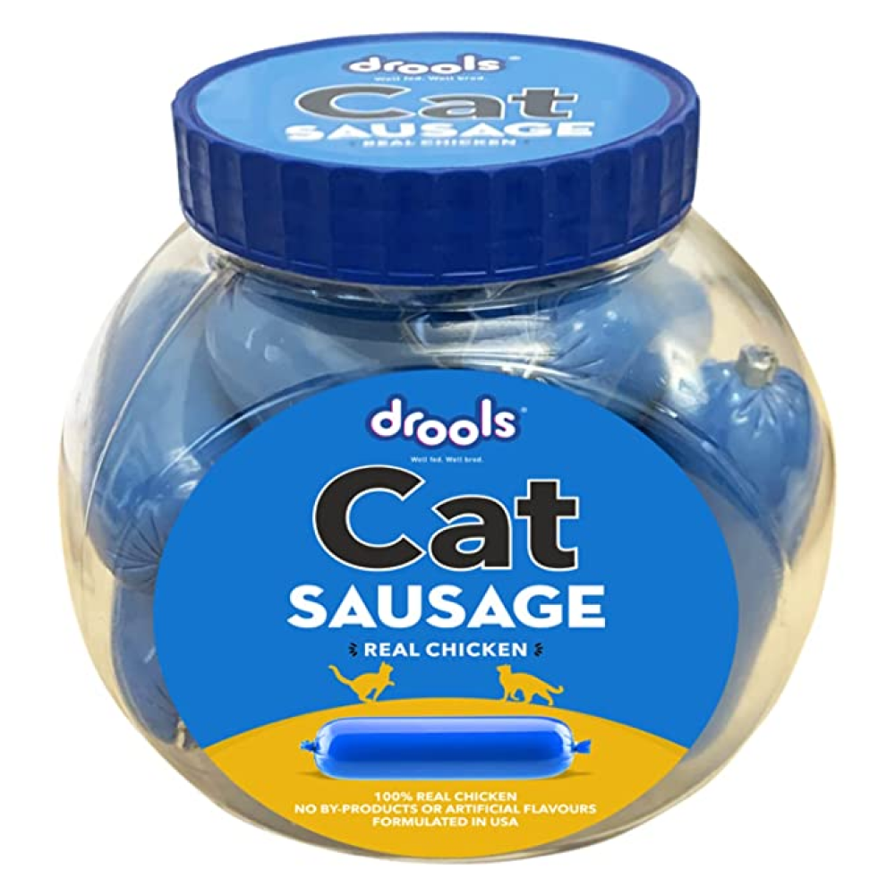 Drools Sausage Cat Dry Food Sample