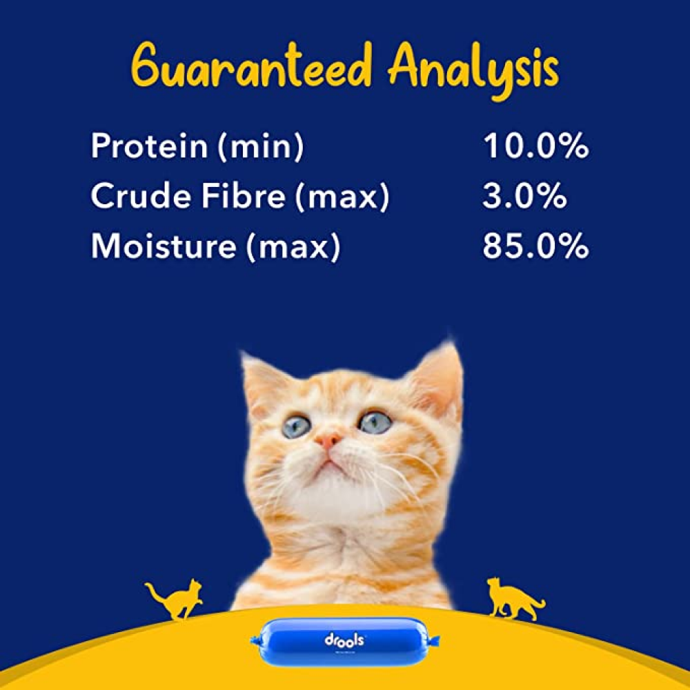 Drools Sausage Cat Dry Food Sample