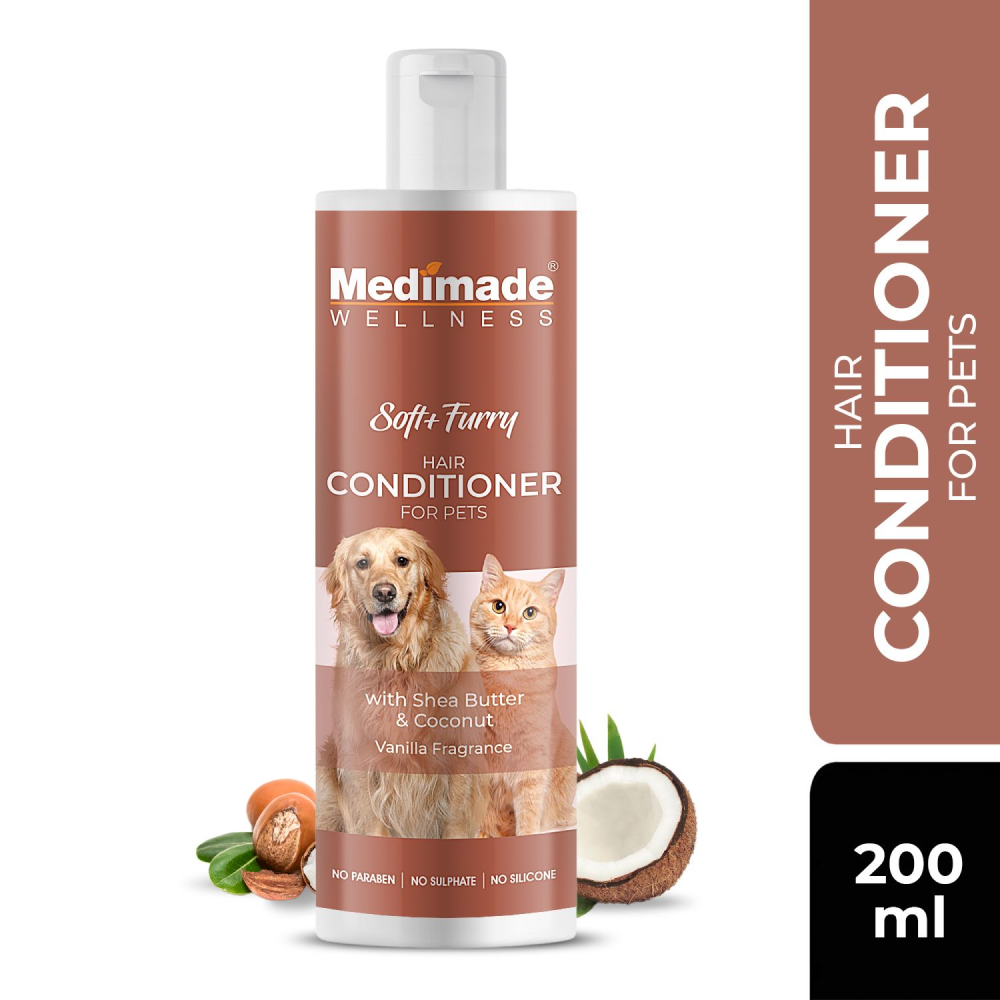 Medimade Shea Butter & Coconut Hair Conditioner for Pets
