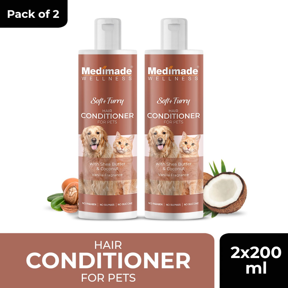 Medimade Shea Butter & Coconut Hair Conditioner for Pets