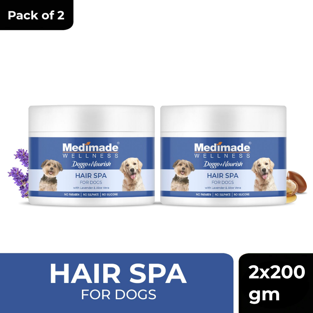 Medimade Hair Spa with Lavender & Aloevera for Dogs