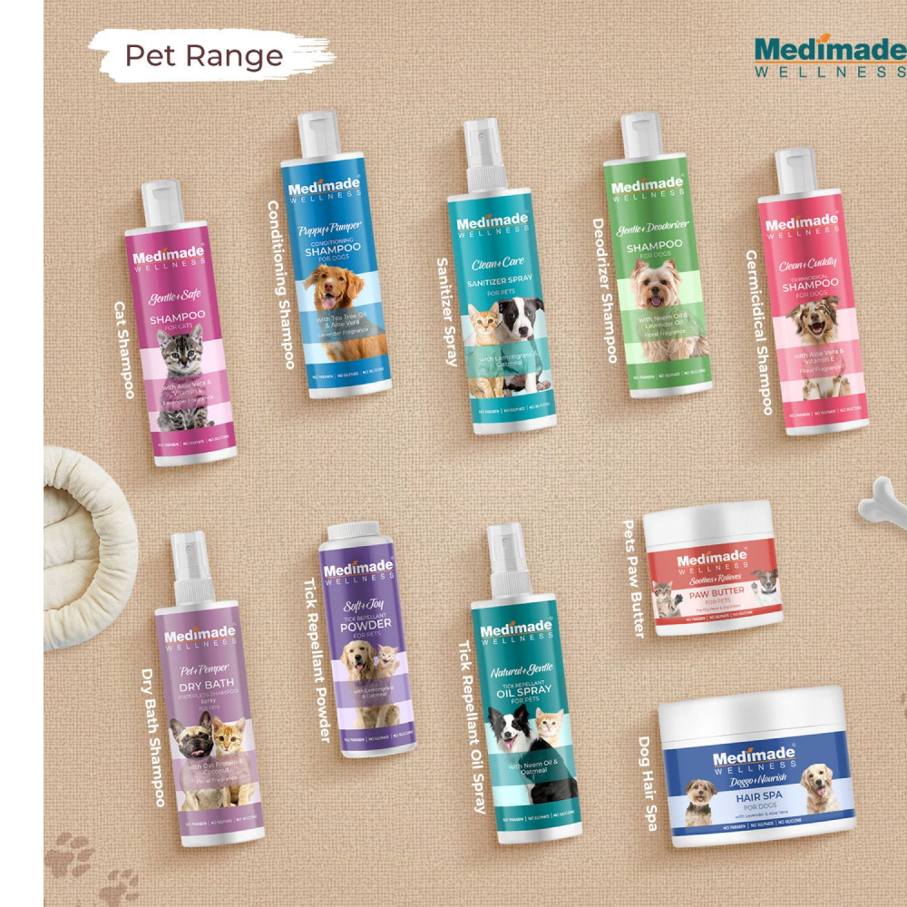 Medimade Hair Spa with Lavender & Aloevera for Dogs