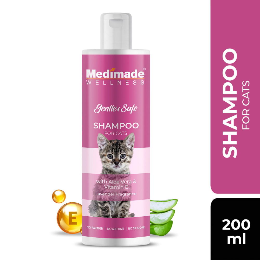 Medimade Aloe Vera & Vitamin E Shampoo for Cats