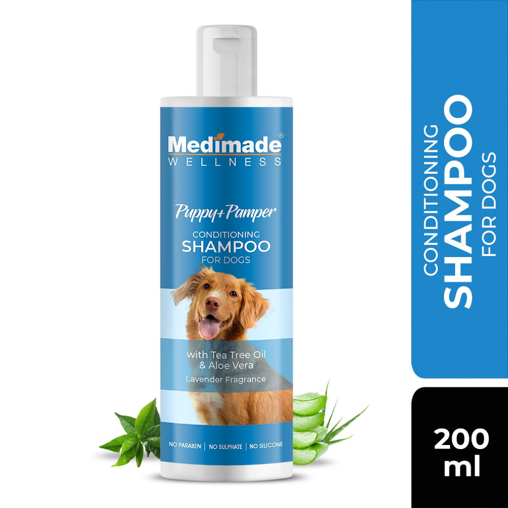 Medimade Tea Tree Oil & Aloe Vera Conditioning Shampoo for Dogs