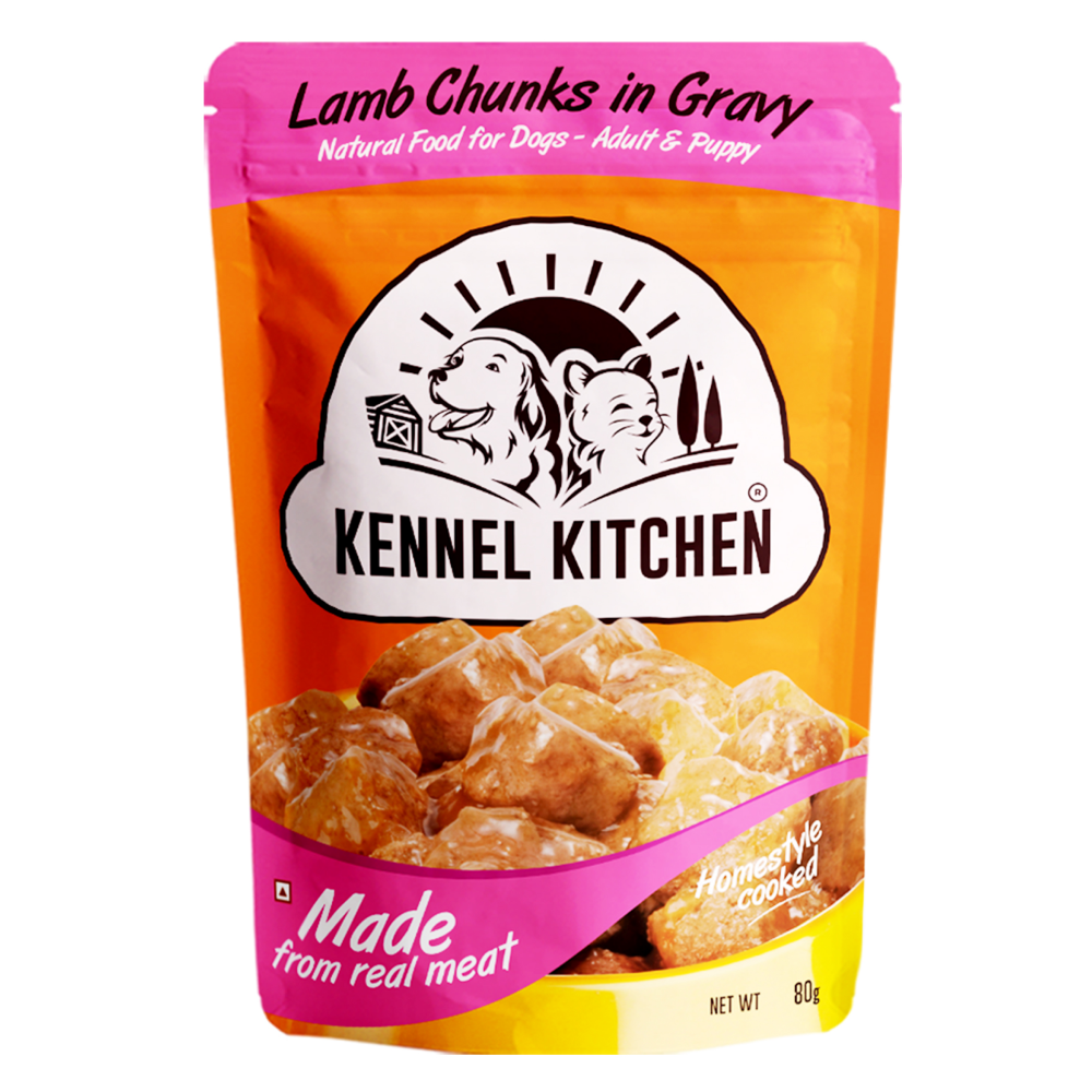 Kennel Kitchen Lamb Chunks in Gravy Wet food for Dogs (Sample)
