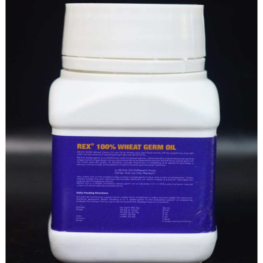 BI Grooming Rex Wheat Germ Oil & Feed Supplement for Pets