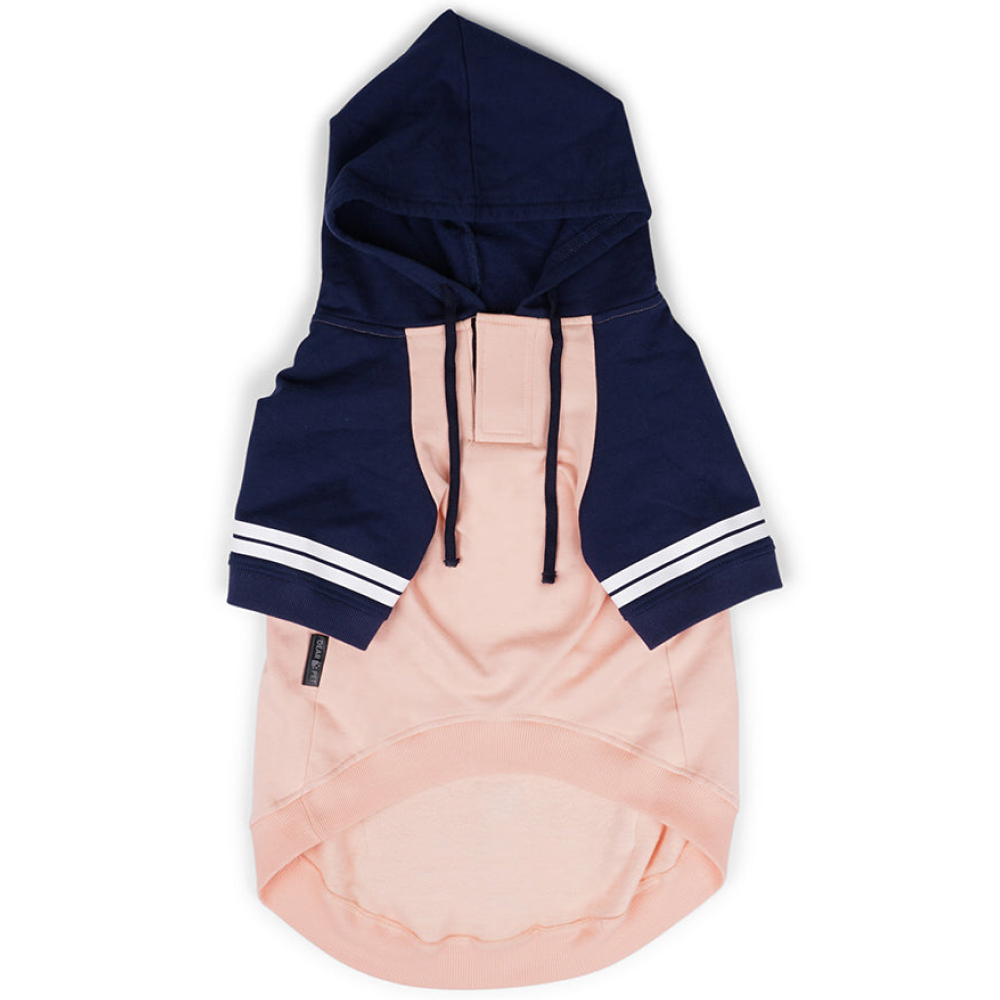 Dear Pet Stripes Sweatshirts for Dogs (Peach & Blue)