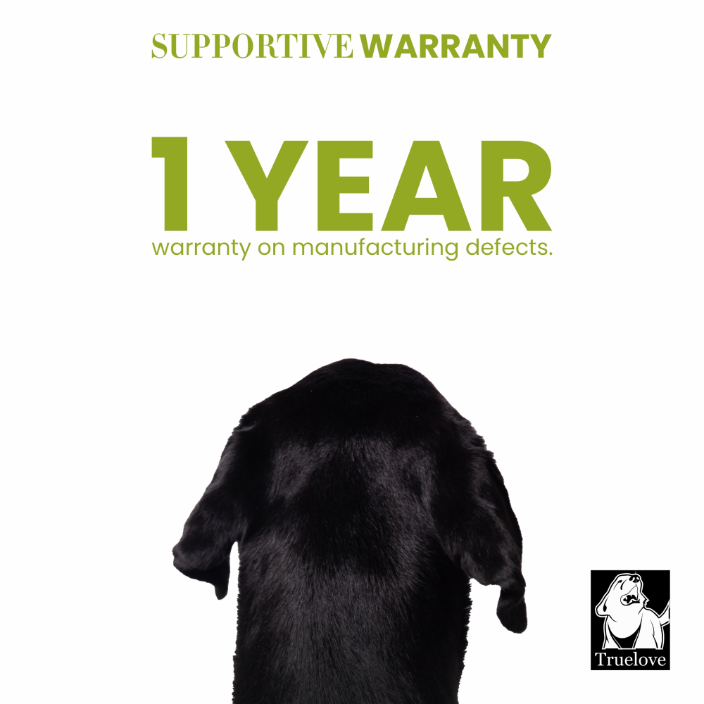 Truelove Harness with Reflective Fabric for Dogs (Neon Yellow)