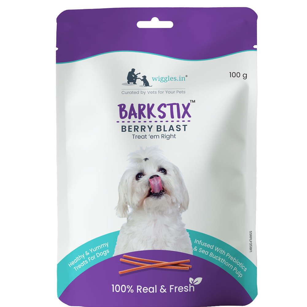 Wiggles Barkstix Berry Blast Dog Treats