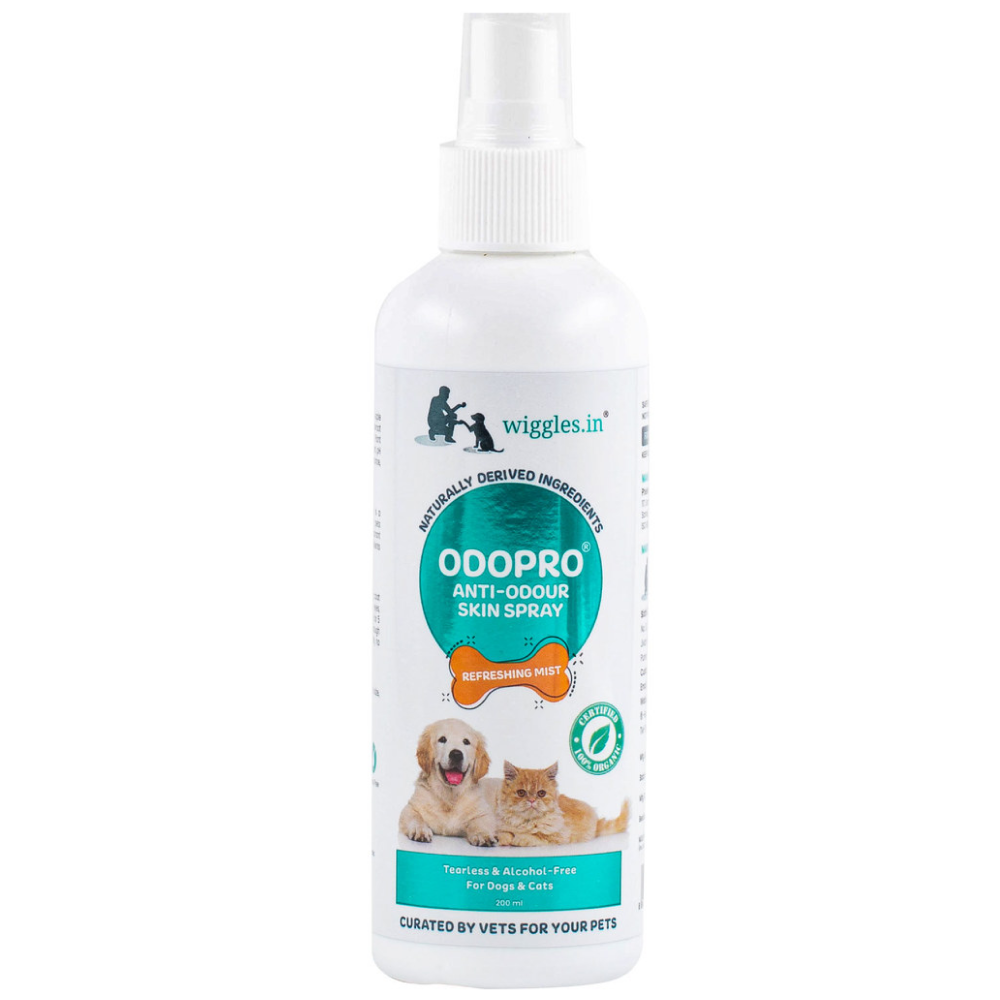 Wiggles Odopro Organic Perfume Spray Odor for Pets