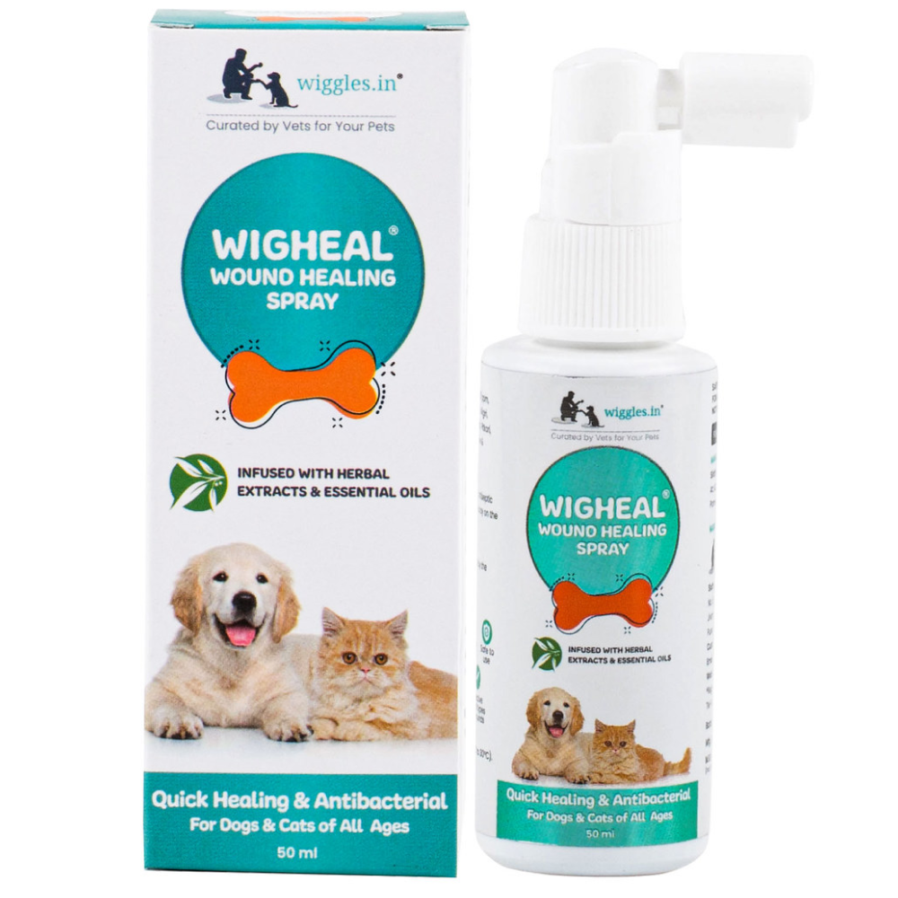 Wiggles Wigheal Wound Healing Care Spray for Pets
