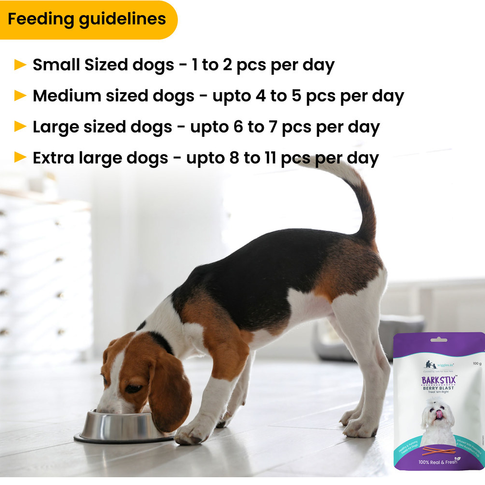 Wiggles Barkstix Berry Blast Dog Treats