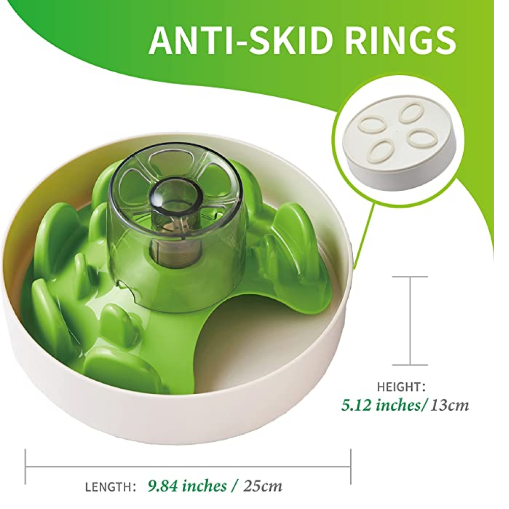 PetDreamHouse Tricky Spin Interactive Feeder UFO Maze for Pets