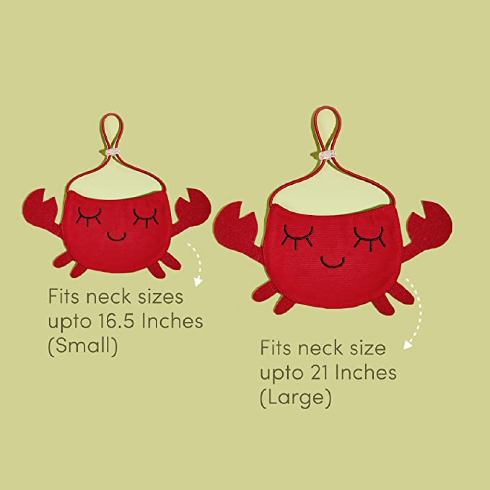 Fofos Cute Crab Bib for Pets