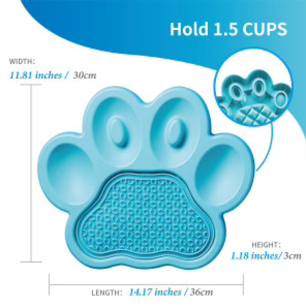 PetDreamHouse Paw Easy 2-IN-1 Slow Feeder & Lick Pad for Pets