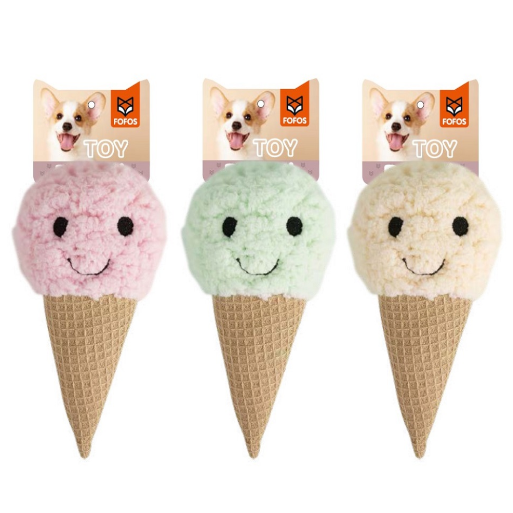 Fofos Ice Cream Toy for Dogs