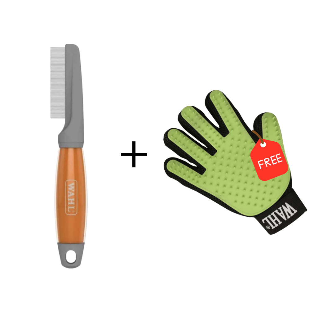 Wahl Grooming Comb for Pets (Get Free Wahl Grooming Glove)
