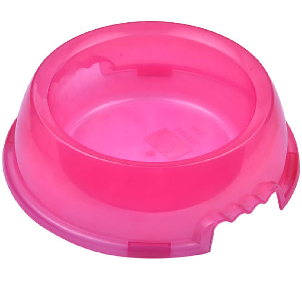 Glenand Translucent Plastic Bowl for Pets