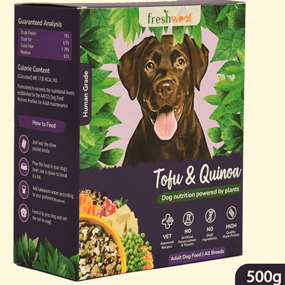 Fresh Woof Tofu & Quinoa Dog Wet Food