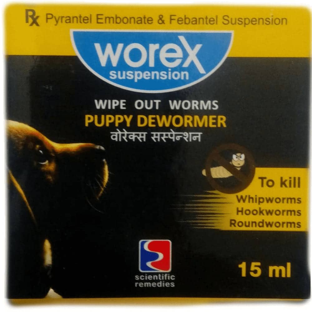 Scientific Remedies Worex Suspension Puppy Dewormer