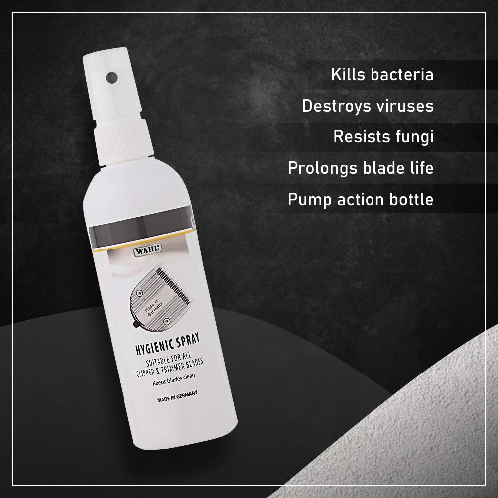 Wahl Hygienic Spray For All Clipper & Trimmer Blades for Dogs