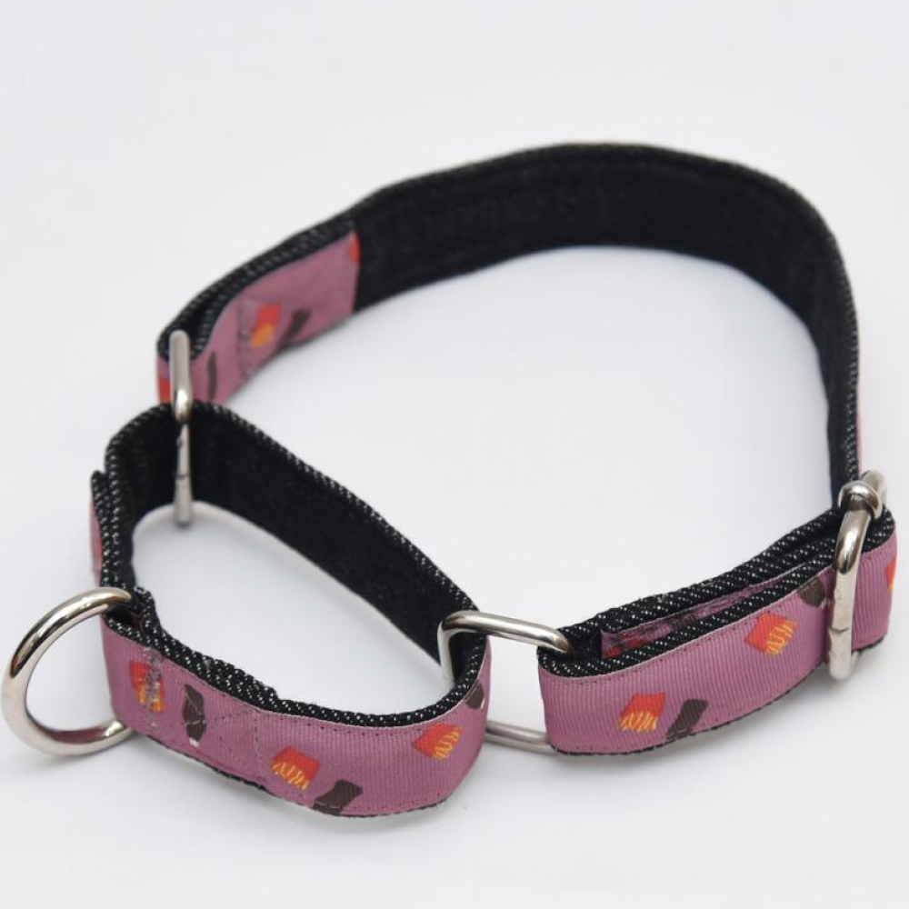 Mutt of Course Cola & Fries Martingale Collar for Dogs