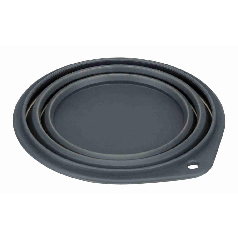 Trixie Foldable Travel Silicon Bowl for Pets (Assorted)
