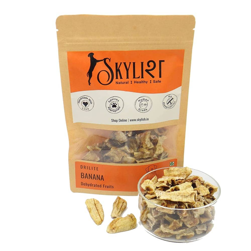 Skylish Banana Dri-lite (Dried Fruits) Dog Treats