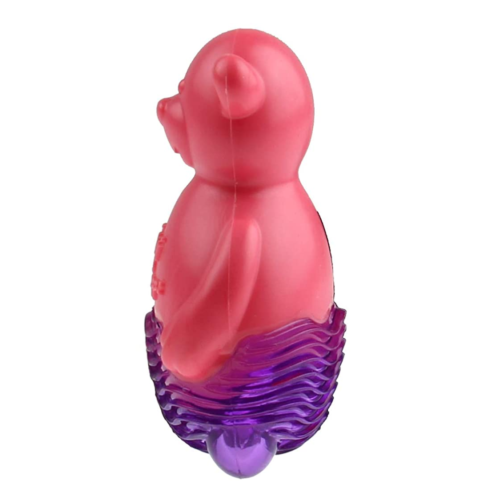 GiGwi Suppa Puppa Bear Toy for Dogs (Pink/Purple)