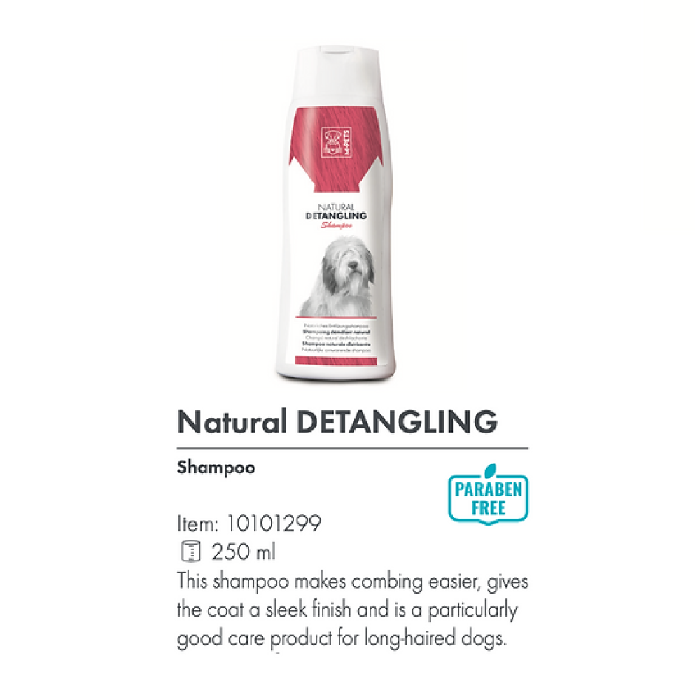 M-Pets Natural Detangling Shampoo for Dogs