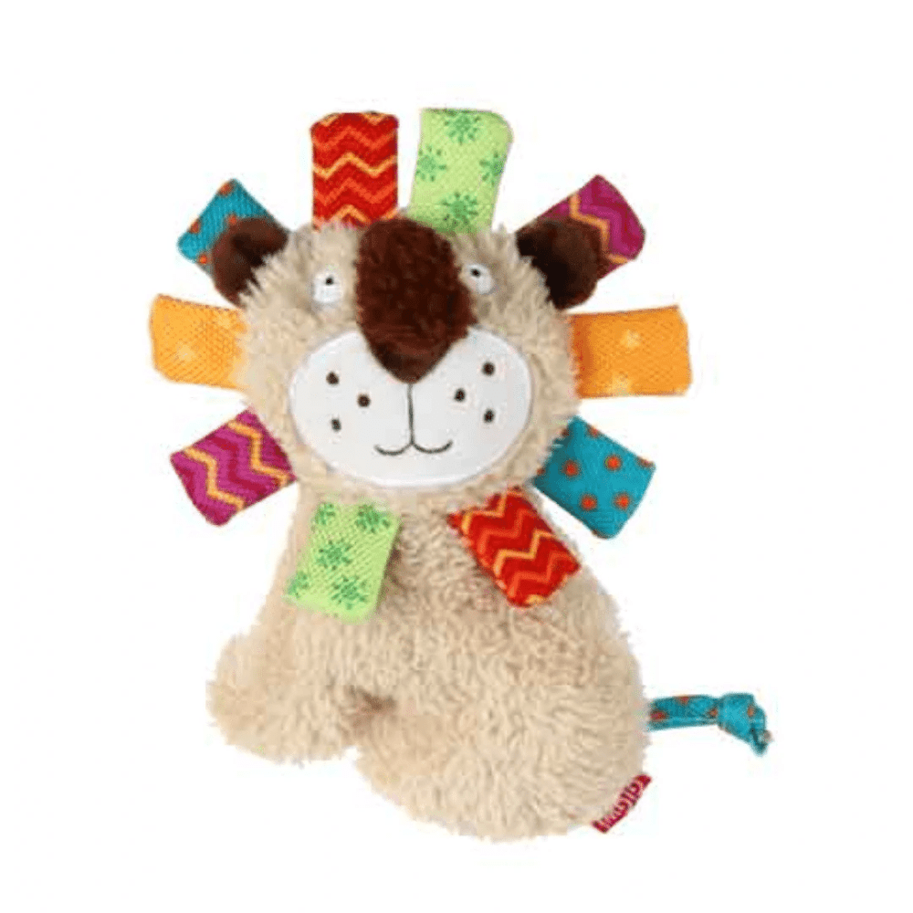 GiGwi Plush Friendz with Squeaker Lion Toy for Dogs