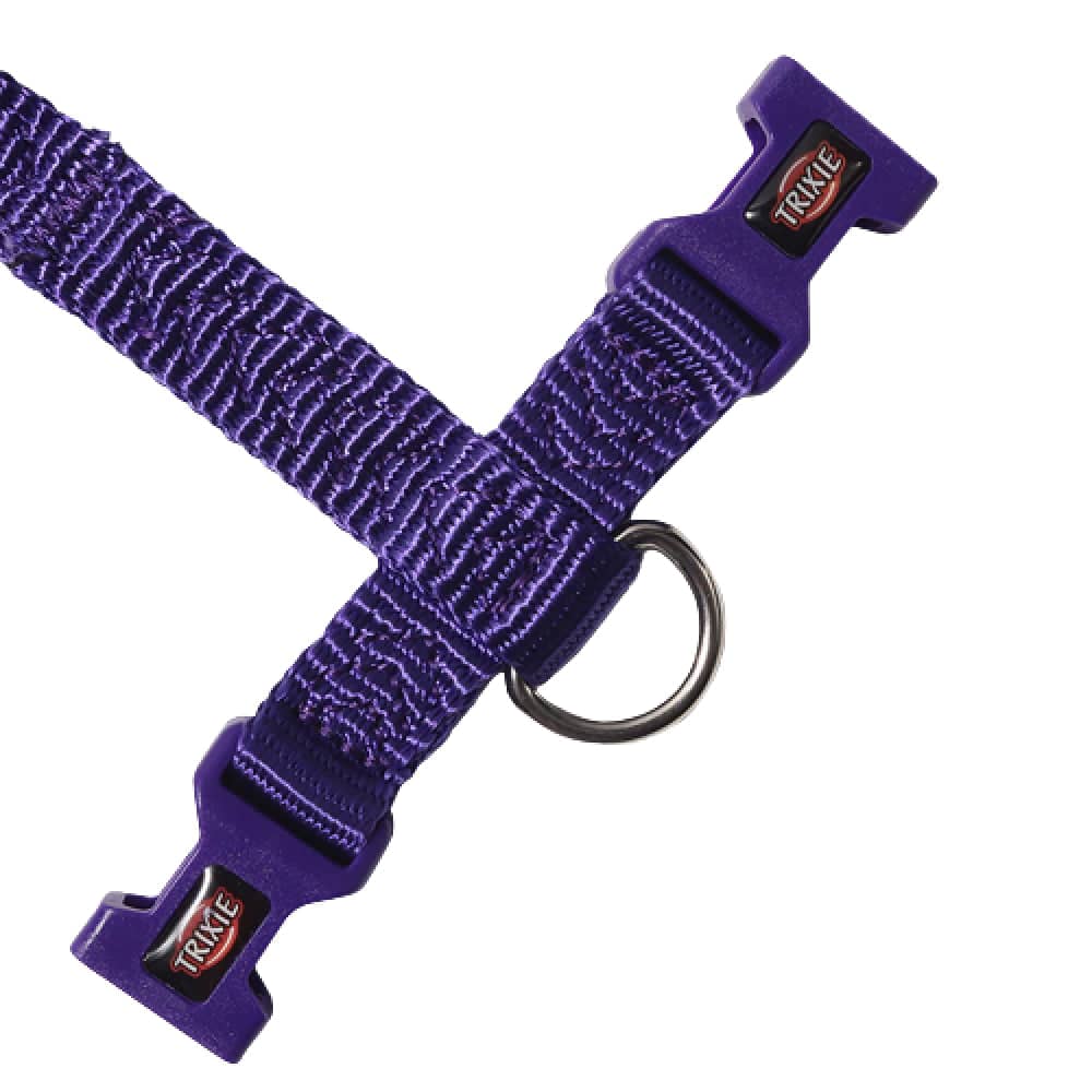Trixie Premium H-Harness for Dogs (Violet)