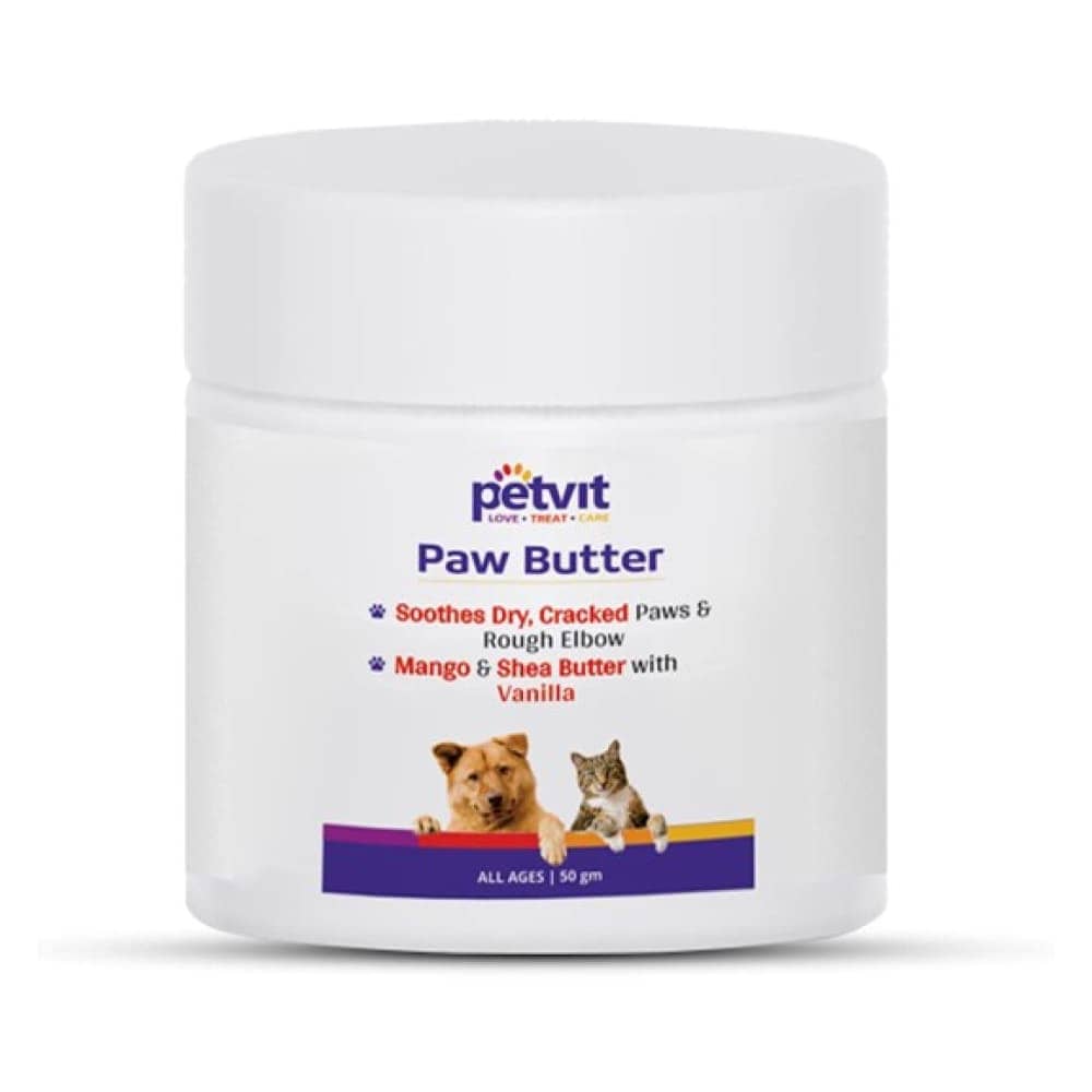 Petvit Mango Shea Butter & Lemon Grass Oil Paw Butter for Pets (Buy 1 Get 1 Free)