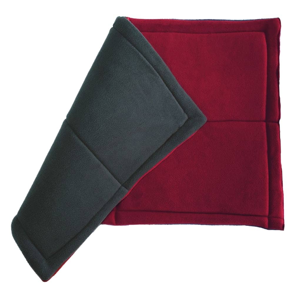 Hriku Catnip Mat for Cats (Maroon-Grey)
