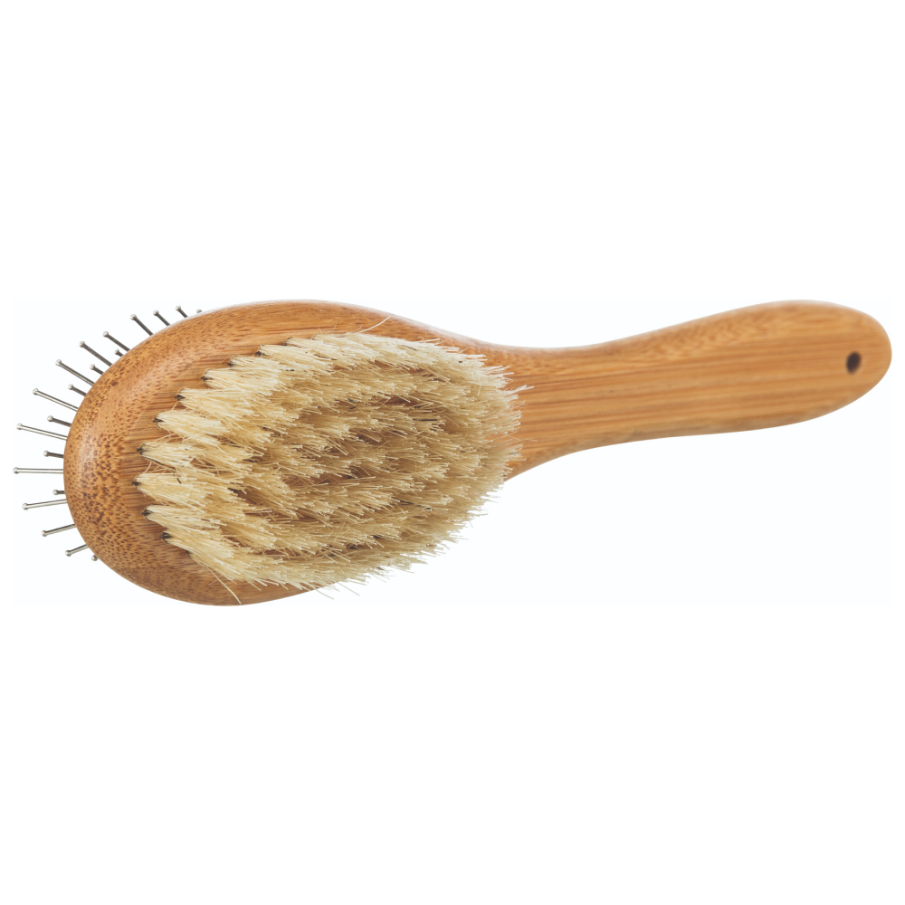 Trixie Double-Sided Bamboo Brush for Dogs