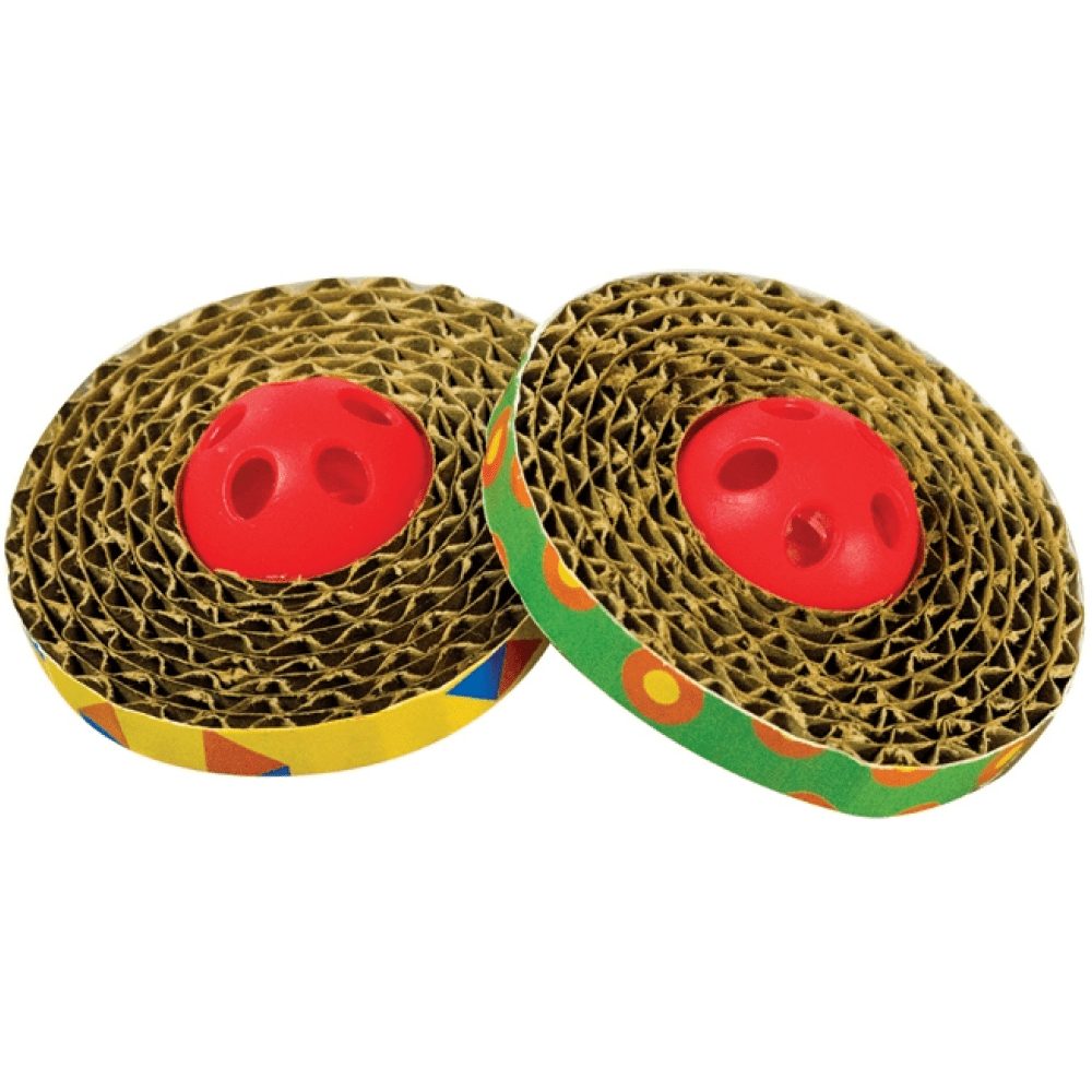 Outward Hound Spin & Scratch Cat Toy