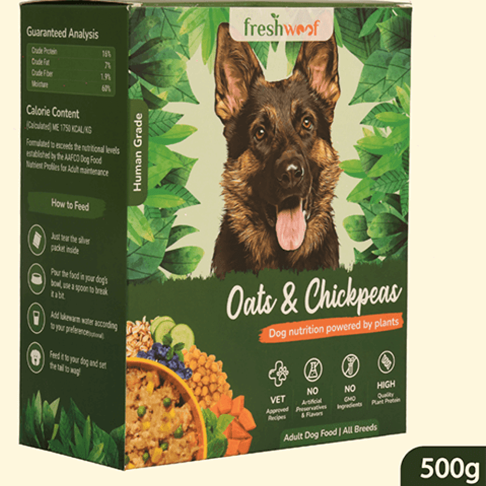 Fresh Woof Chickpeas & Oats Dog Wet Food