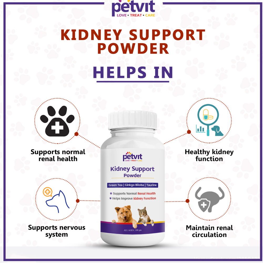 Petvit Kidney Support Powder for Pets