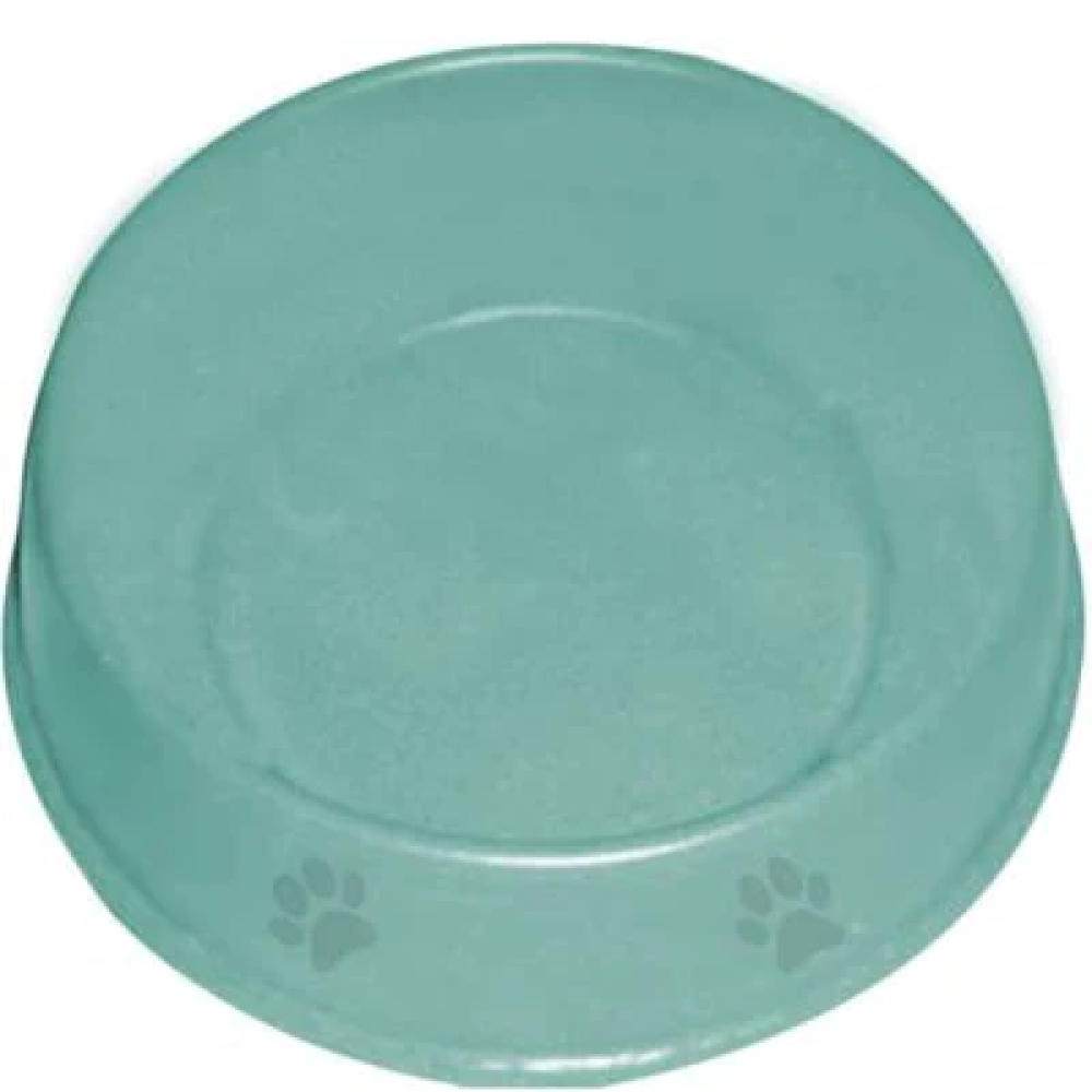 Emily Pets Single Round Bowl dog food bowls for Pets (Green)