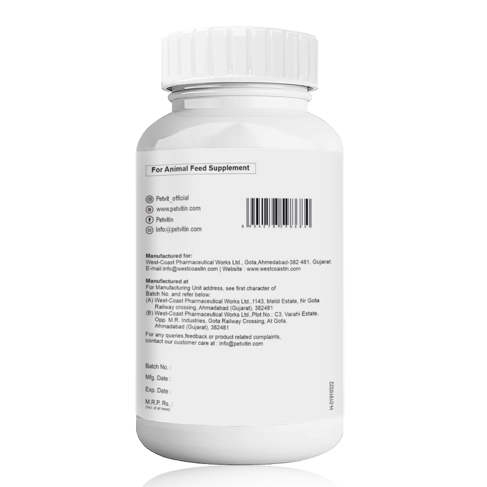Petvit Kidney Support Powder for Pets