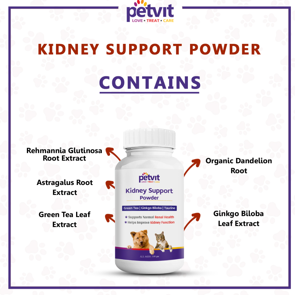 Petvit Kidney Support Powder for Pets