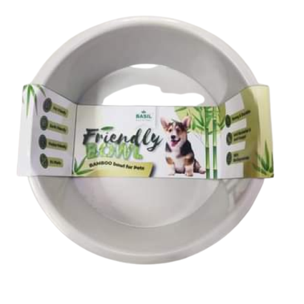 Basil Eco Friendly Bamboo Bowl for Dogs