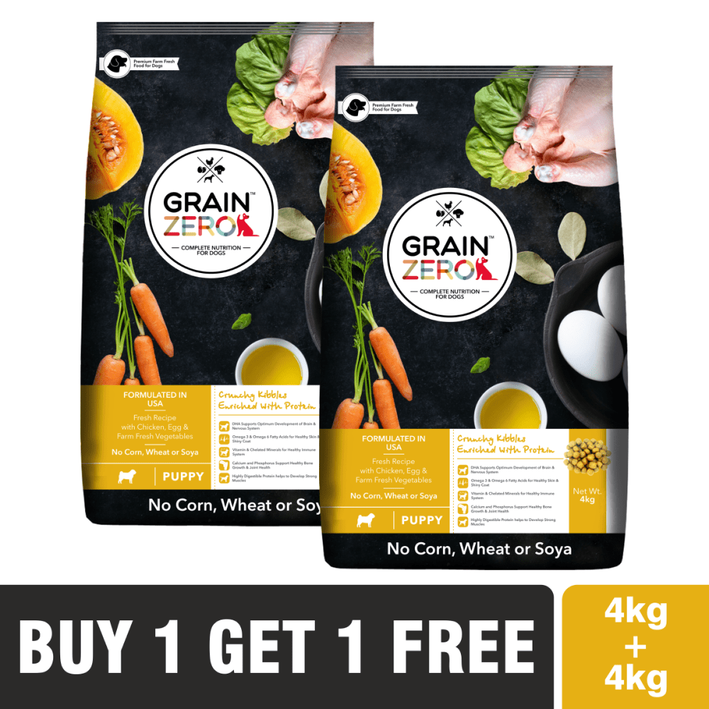 Grain Zero Puppy Dry Food (Buy 1 Get 1 Free)
