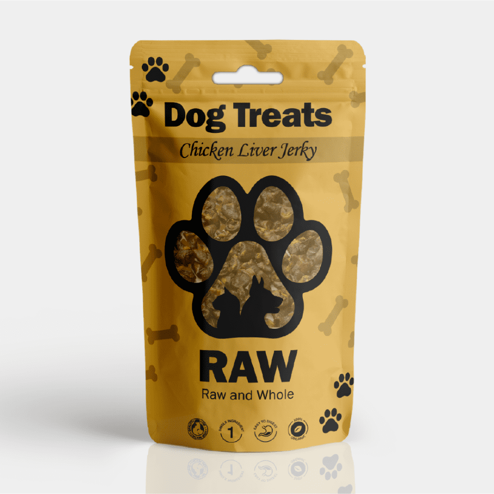 RAW Chicken Liver Jerky Dog Treats (Buy 1 Get 1 Free)