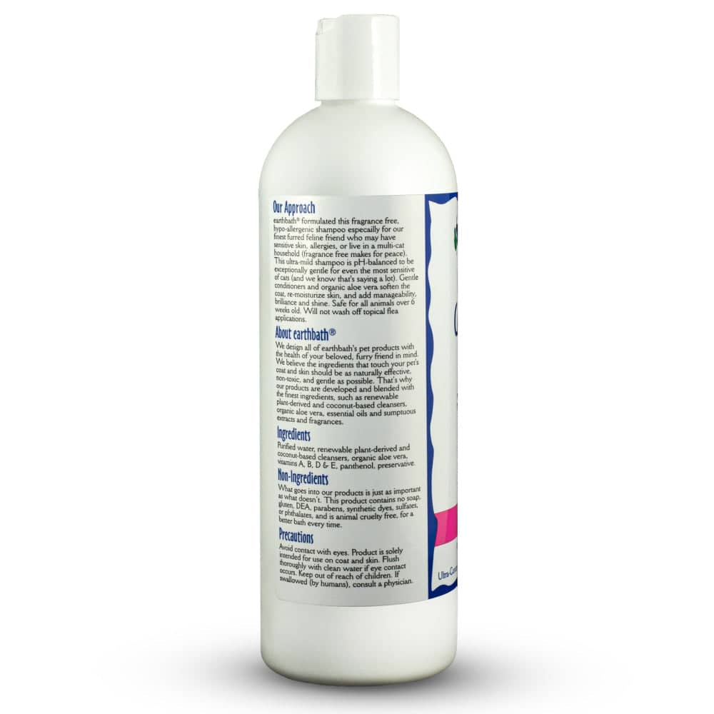 EarthBath Fragarance Free Hypo-Allergenic Shampoo for Cats