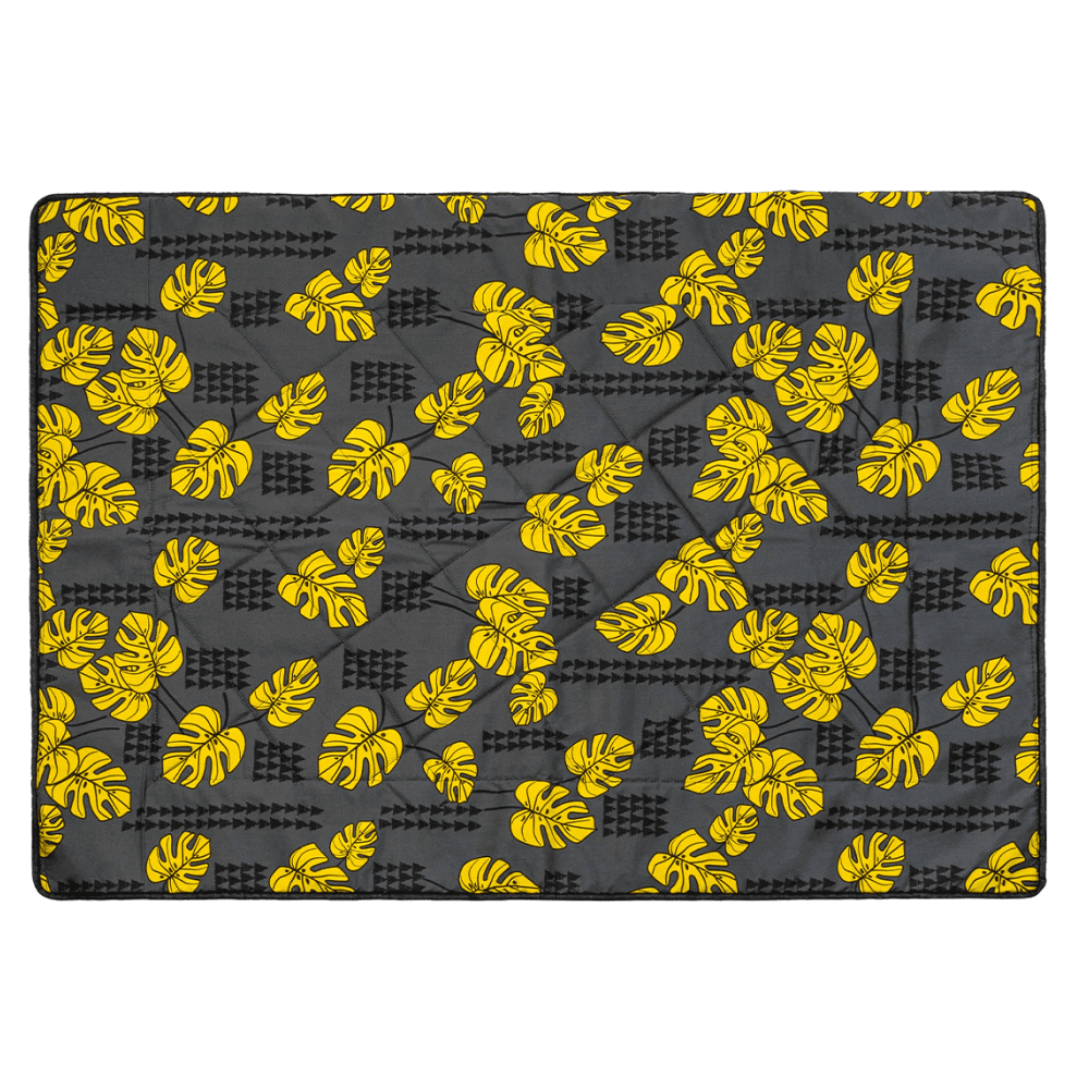 FurBuddies Yellow Philo Leaves Pee Mat for Pets (36x24 inch)