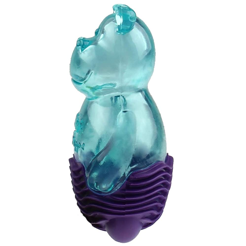 GiGwi Suppa Puppa Hippo Toy for Dogs (Blue/Purple)