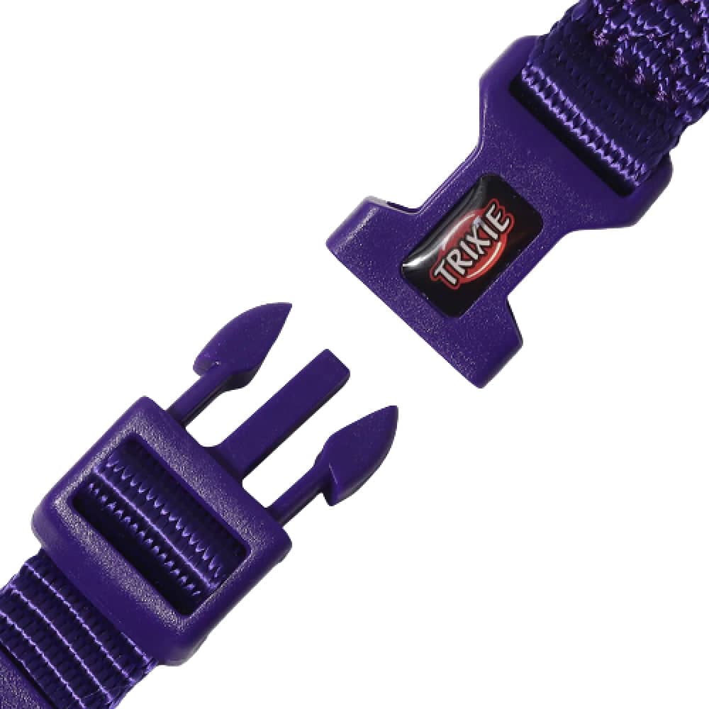 Trixie Premium H-Harness for Dogs (Violet)